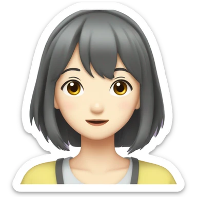 Nana Komatsu anime sticker