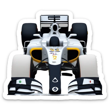 fernando alonsos renault r25 formula 1 car fideview sticker