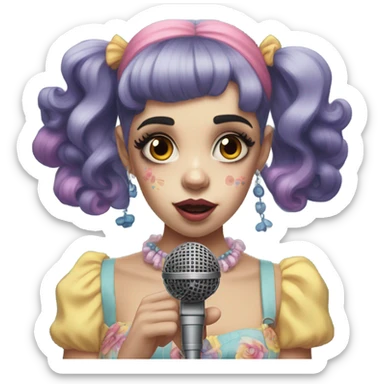 Melanie martinez singer sticker