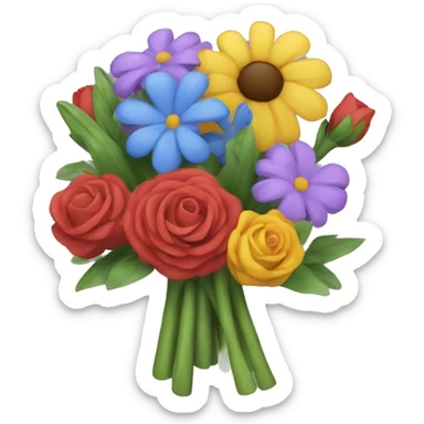 bouquet  sticker