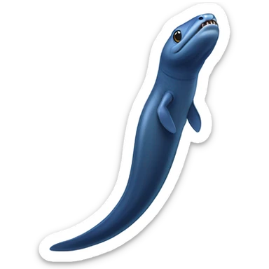 Electric eel sticker