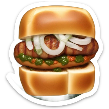 Choripan chileno sticker