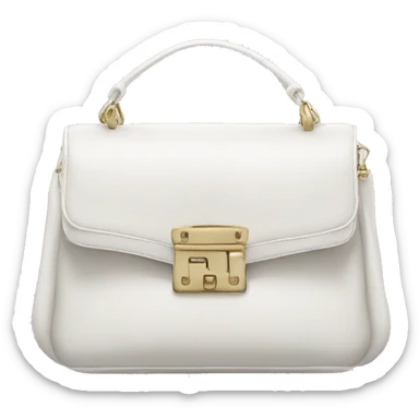 Valentino white bag sticker
