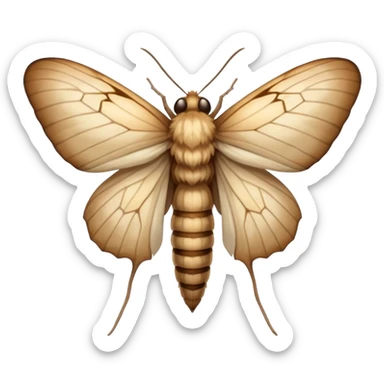 Moth’s arm sticker