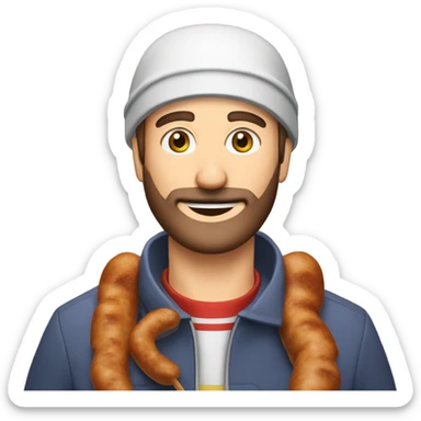 cevapi bosnian kebab sausages no bread sticker