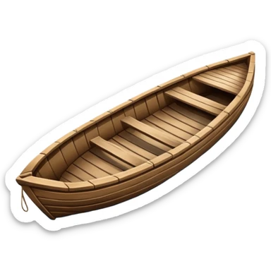 a capsized boat sticker