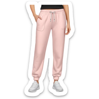 comfy feminine sweatpants sticker