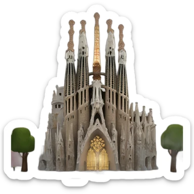 sagrada familia sticker