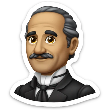 Eugenio María de Hostos y de Bonilla, known as El Gran Ciudadano de las Américas, was a Puerto Rican educator, philosopher, intellectual, lawyer, sociologist, novelist, and Puerto Rican independence advocate sticker