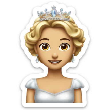 Princesa hermosa sticker