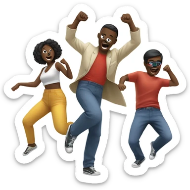 Gangnam style sticker