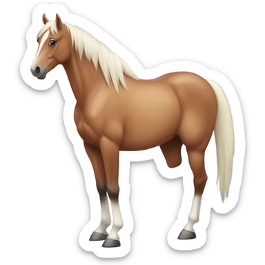 Horse’s butt sticker