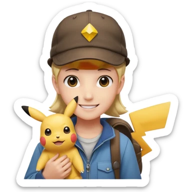 Pokemon and the new Pokemon Trainers sticker