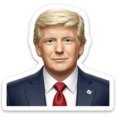 smiling boy in formal attire sticker