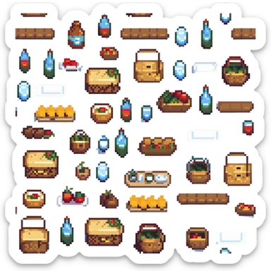 picnic in the park sticker