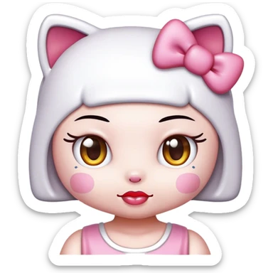 hello kitty  sticker