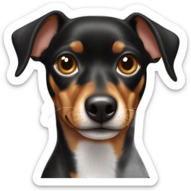 Blind Min pin sticker