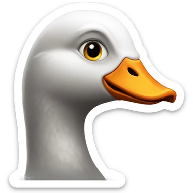Villain goose sticker