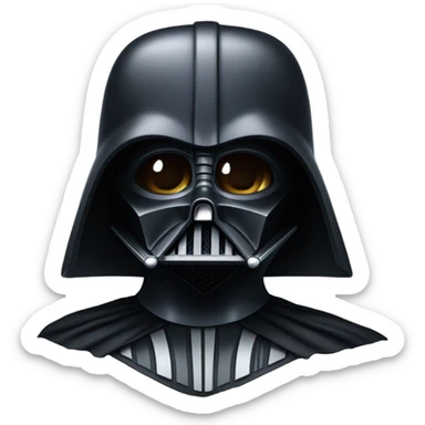 Vader crying sticker
