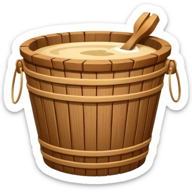 Bucket of kava sticker