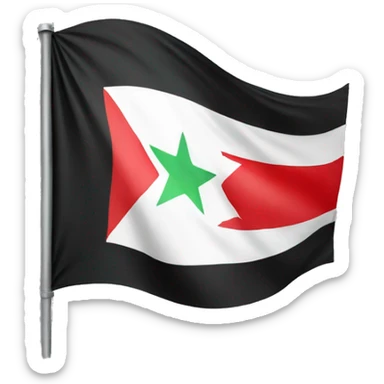 new Syria flag sticker