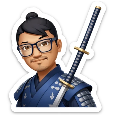 Stoic Samurai sticker