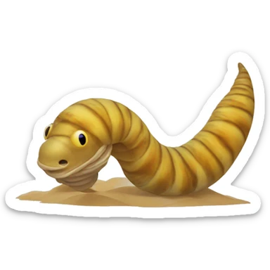 Dune worm arakis sticker