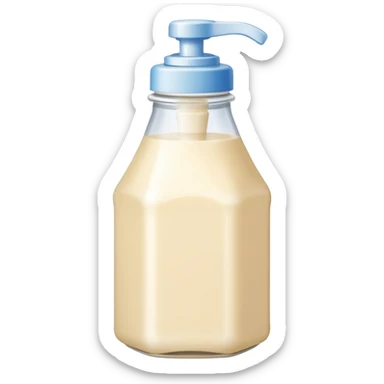 condensed milk squeeze bottle sticker