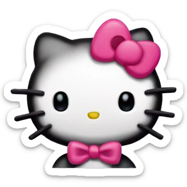 Hello kitty  sticker