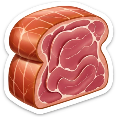 pork ham sticker