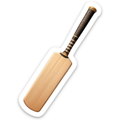 a cricket bat sticker