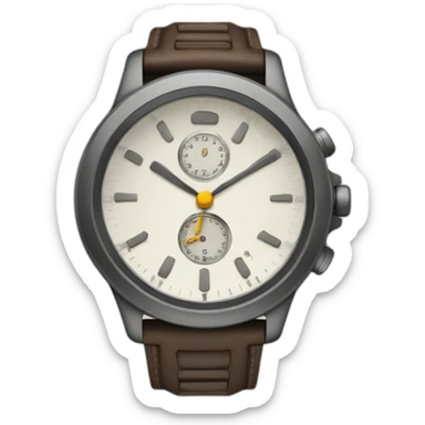 Mano reloj sujetando mi celu sticker