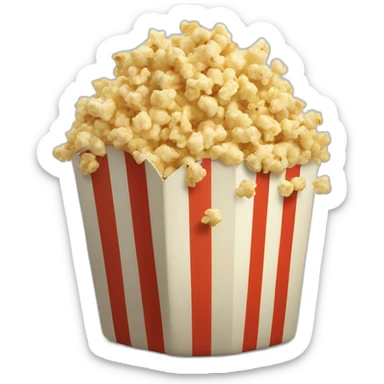 popcorn sticker