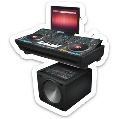DJ Console sticker