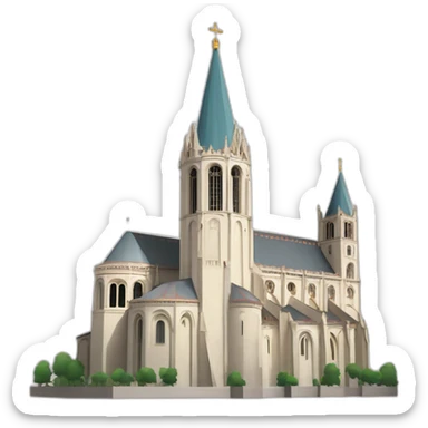 basilique de Fourvière Lyon sticker