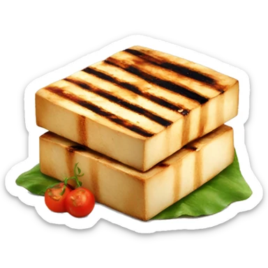 grilled tofu sticker