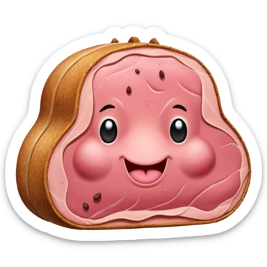 old smelly ham sticker