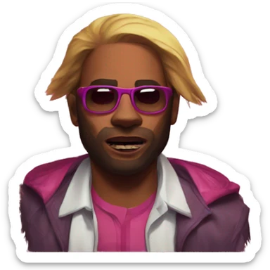 Hotline miami sticker