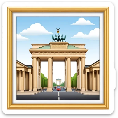 Brandenburg Gate sticker