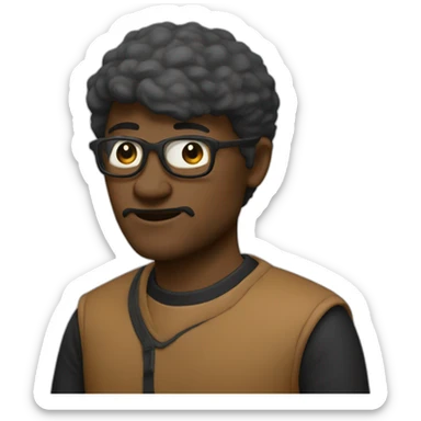 Vincent from the black hole sticker