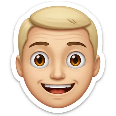 cringy smirk sticker