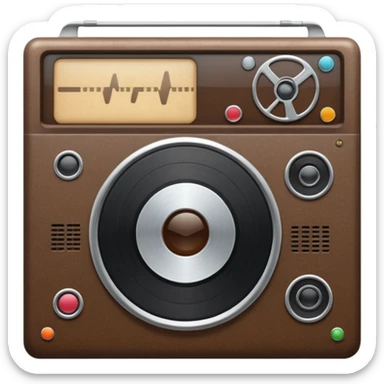 mac os icon physical film 60s recording sticker