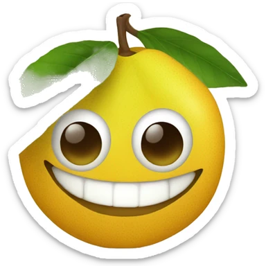 pequi fruit brazilian sticker