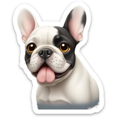 French bulldog sticker