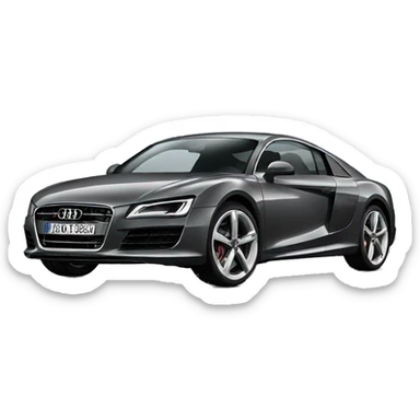 Audi car  sticker
