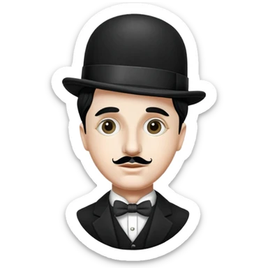 Charlie Chaplin  sticker