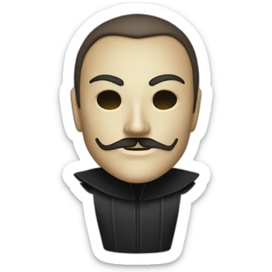 V from V For Vendetta sticker