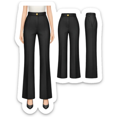 fashion trouser sticker