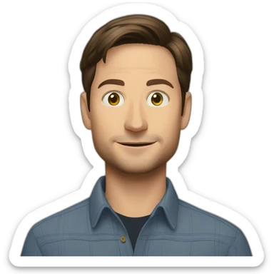 tobey maguire sticker