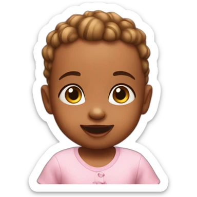 A baby playing the sims  sticker